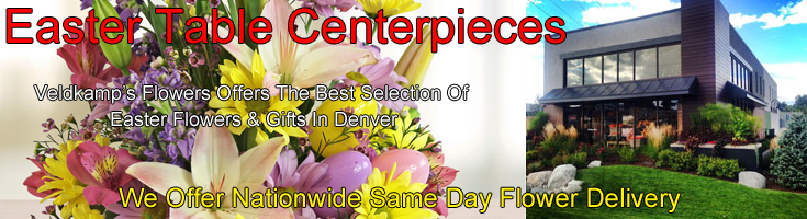 Easter Themed Floral Centerpieces