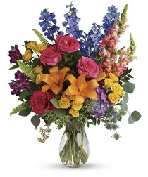フラワー・リース colorful rainbow Garden Bouquet lg_ColorsoftheRainbowLarge-