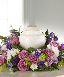 Lavender & White Sympathy Collection