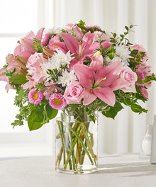 Funeral Flowers Pink