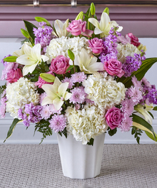Lavender & White Sympathy Collection