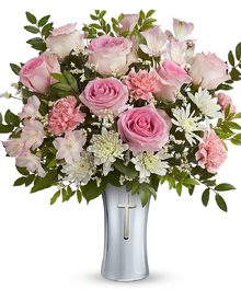 Funeral Flowers Pink