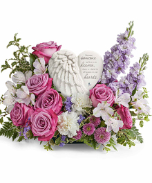 Lavender & White Sympathy Collection